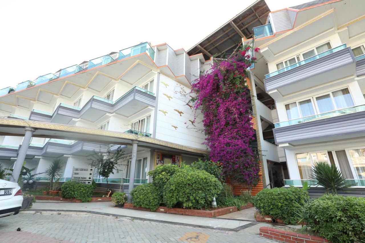 Unluselek Hotel Anamur Bagian luar foto