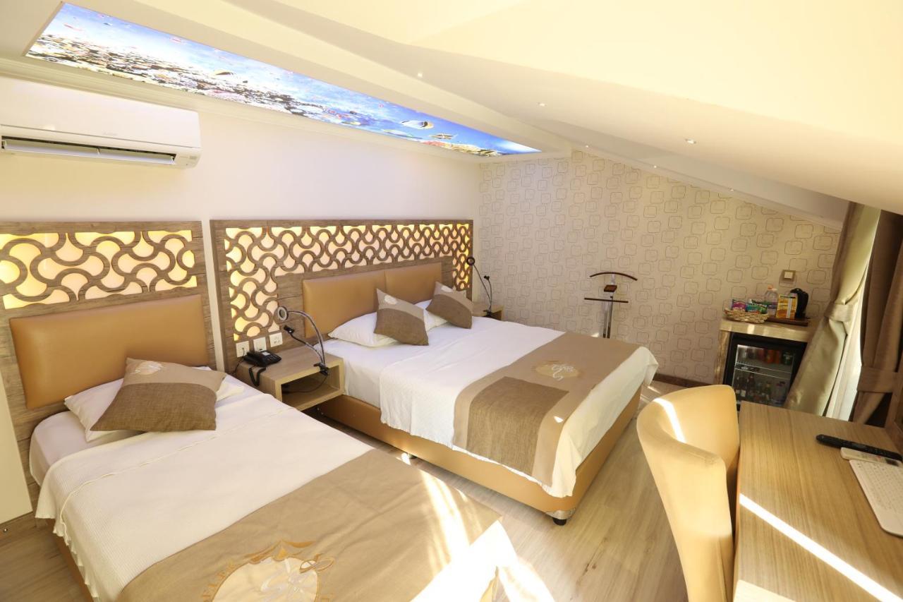 Unluselek Hotel Anamur Bagian luar foto
