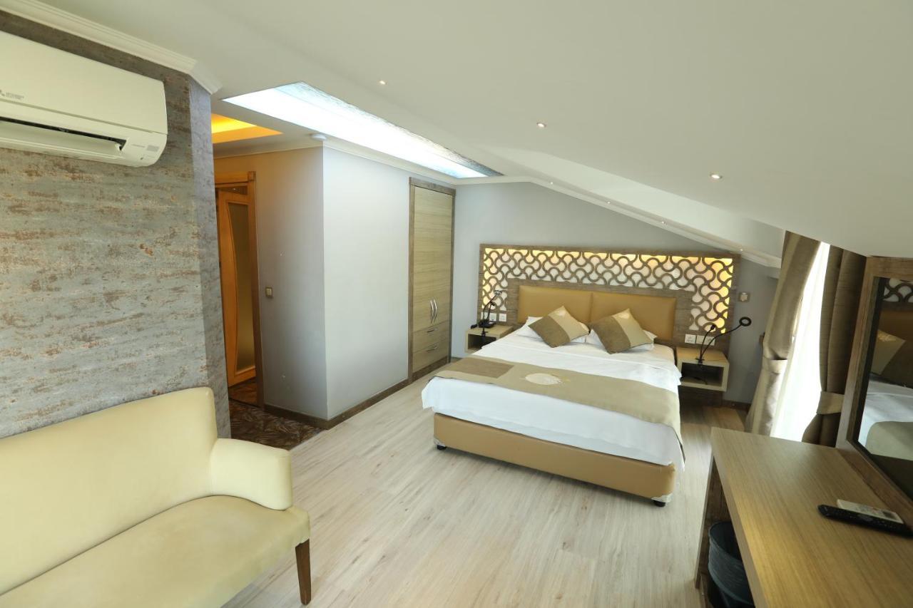 Unluselek Hotel Anamur Bagian luar foto