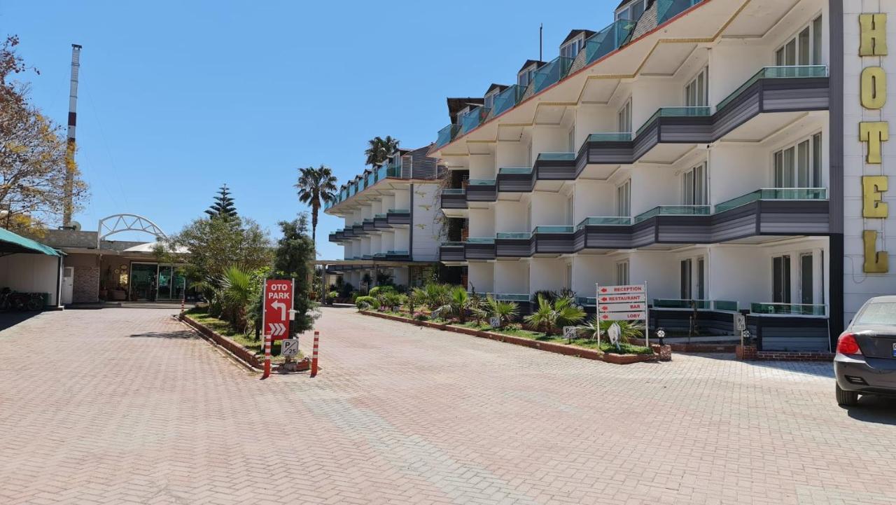 Unluselek Hotel Anamur Bagian luar foto