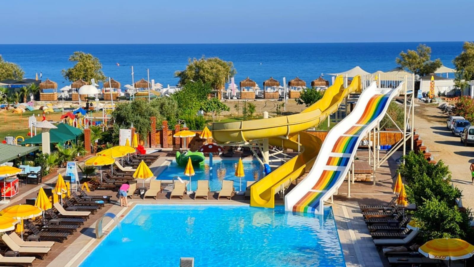 Unluselek Hotel Anamur Bagian luar foto