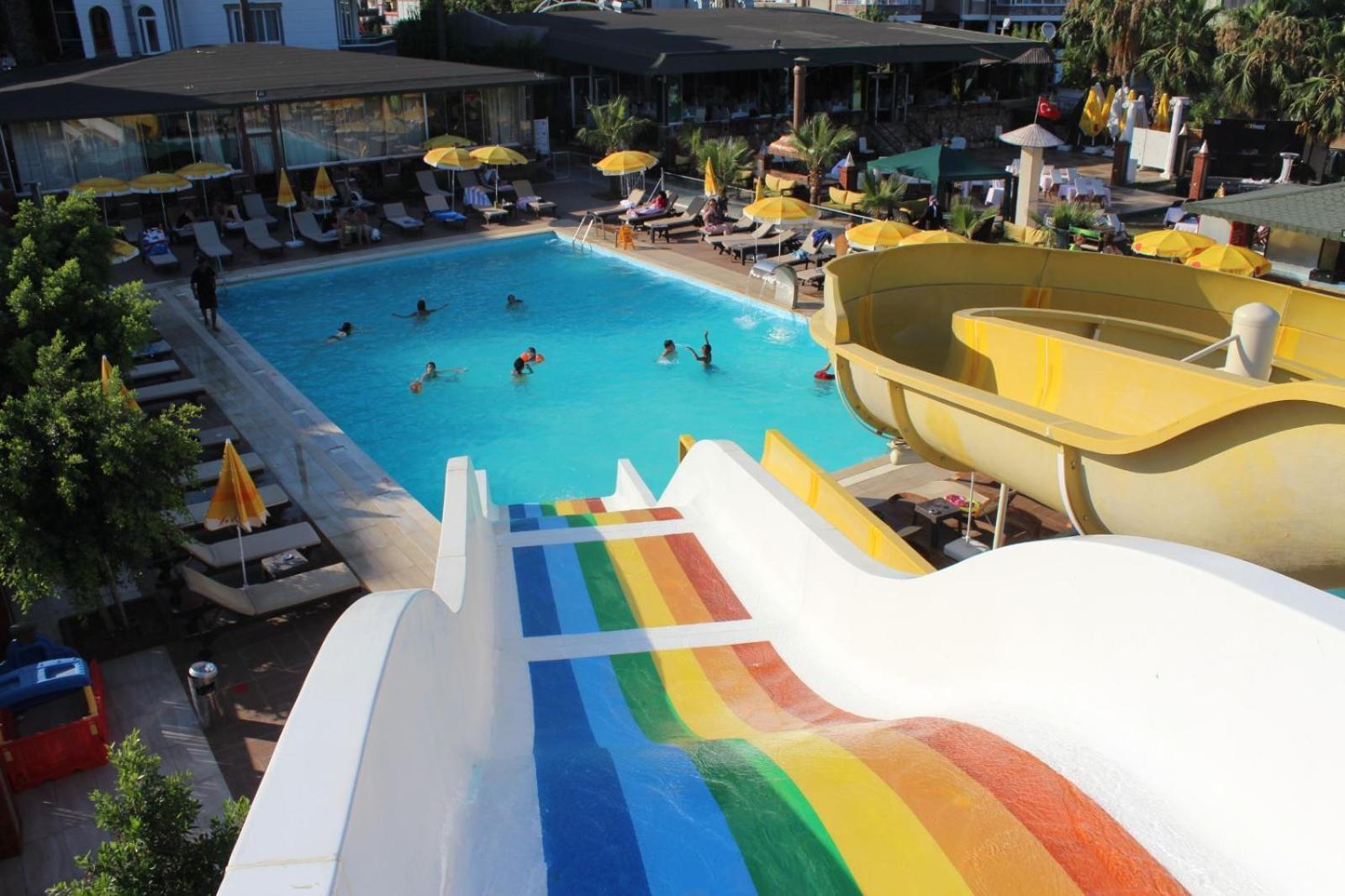 Unluselek Hotel Anamur Bagian luar foto