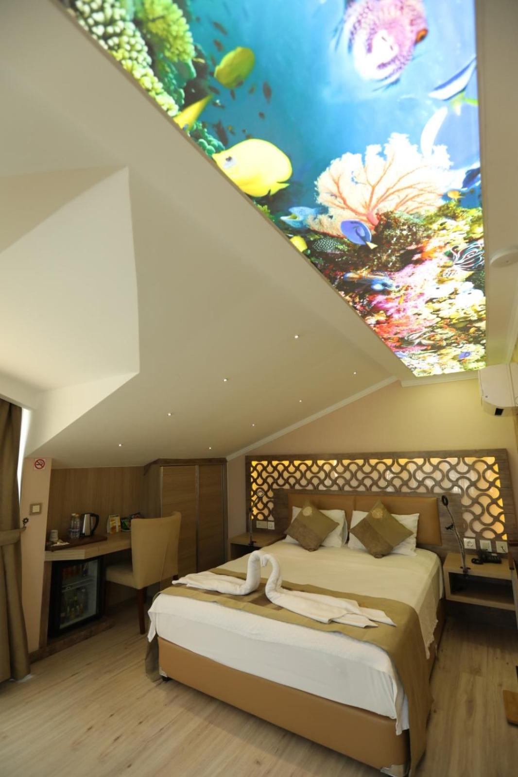 Unluselek Hotel Anamur Bagian luar foto