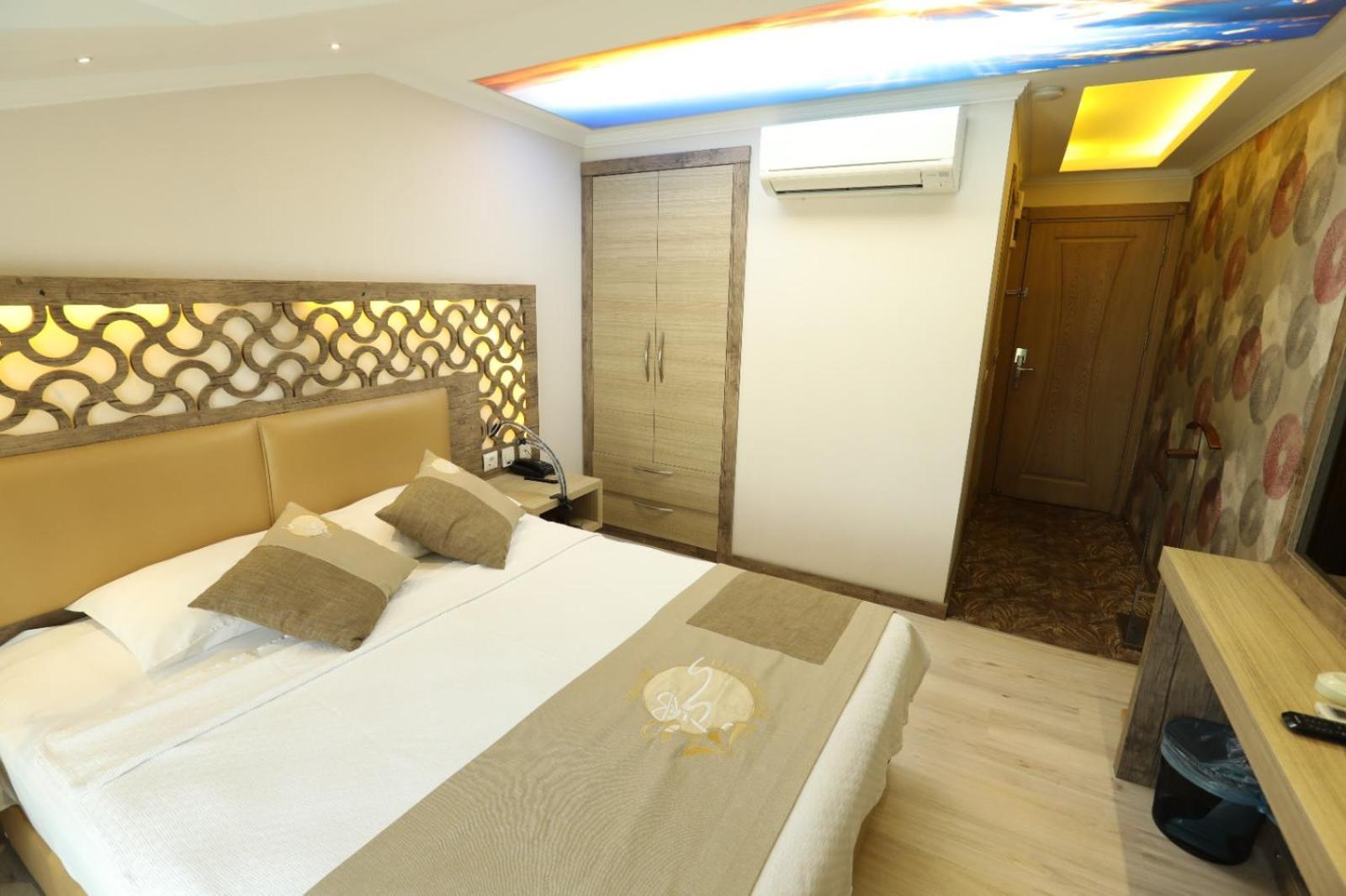 Unluselek Hotel Anamur Bagian luar foto