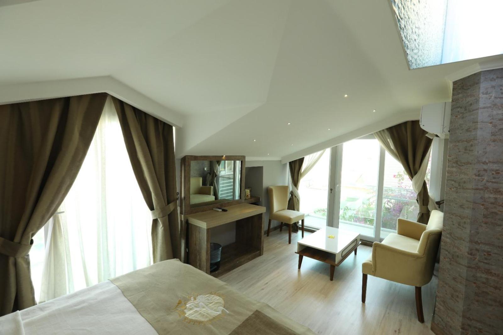 Unluselek Hotel Anamur Bagian luar foto