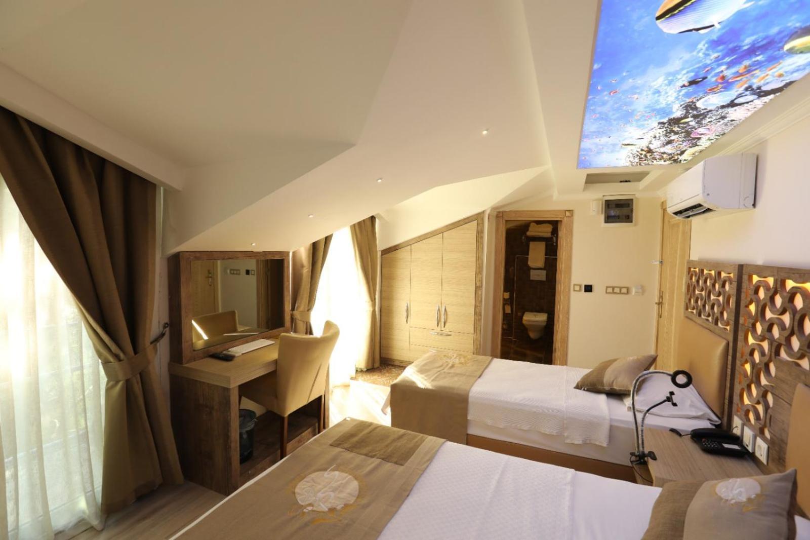 Unluselek Hotel Anamur Bagian luar foto