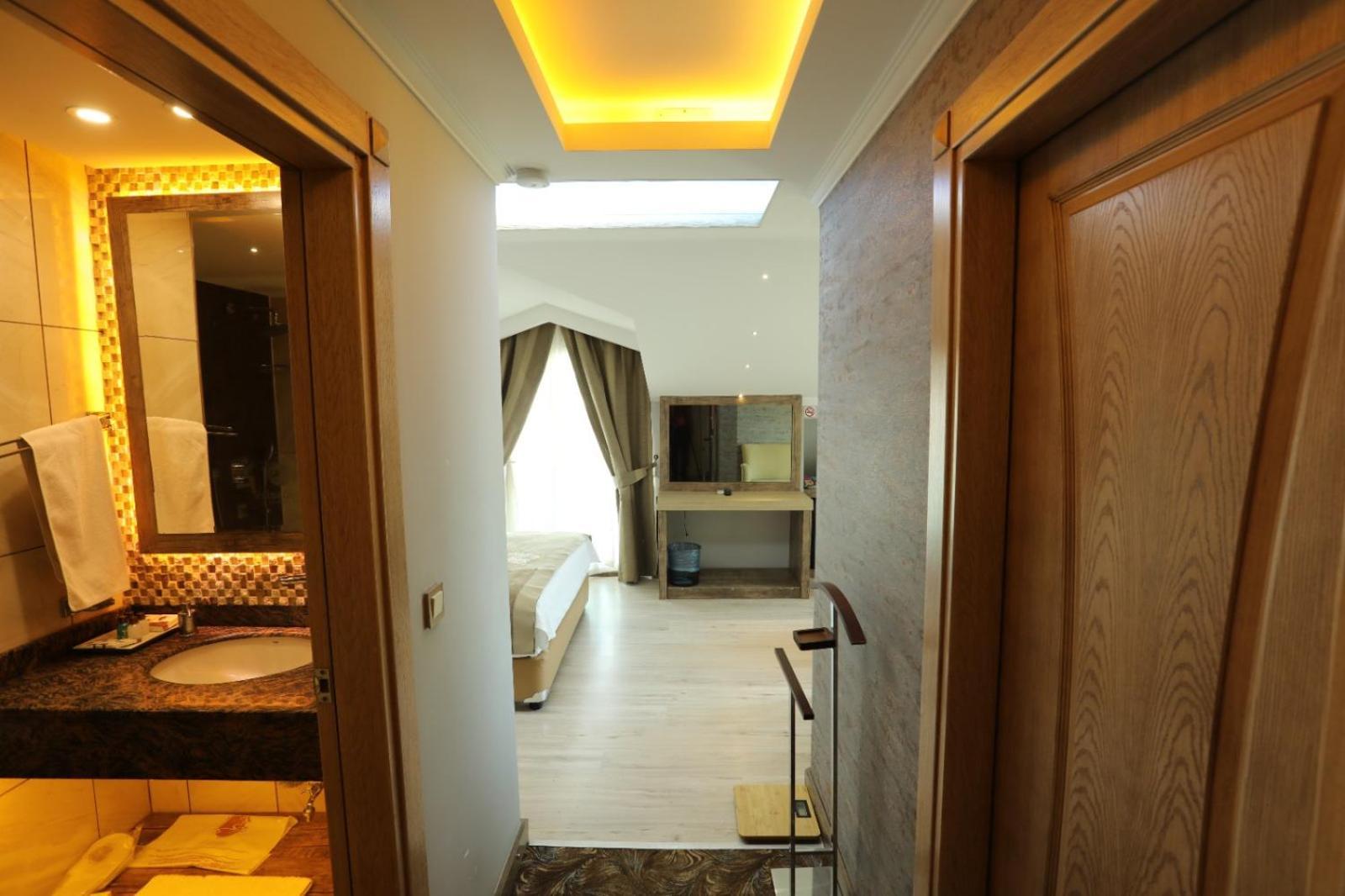 Unluselek Hotel Anamur Bagian luar foto