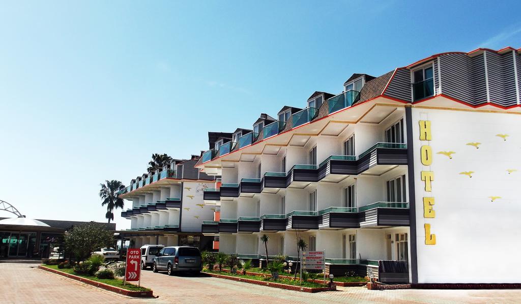 Unluselek Hotel Anamur Bagian luar foto