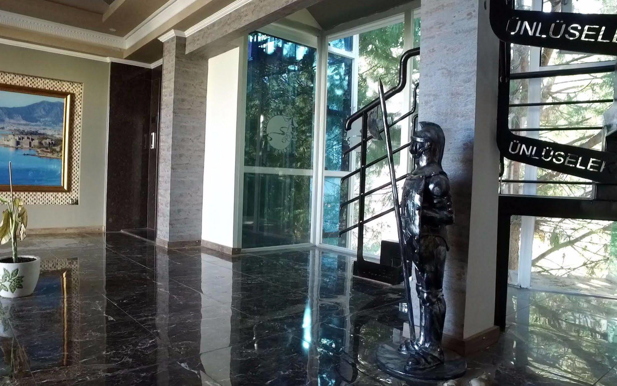 Unluselek Hotel Anamur Bagian luar foto